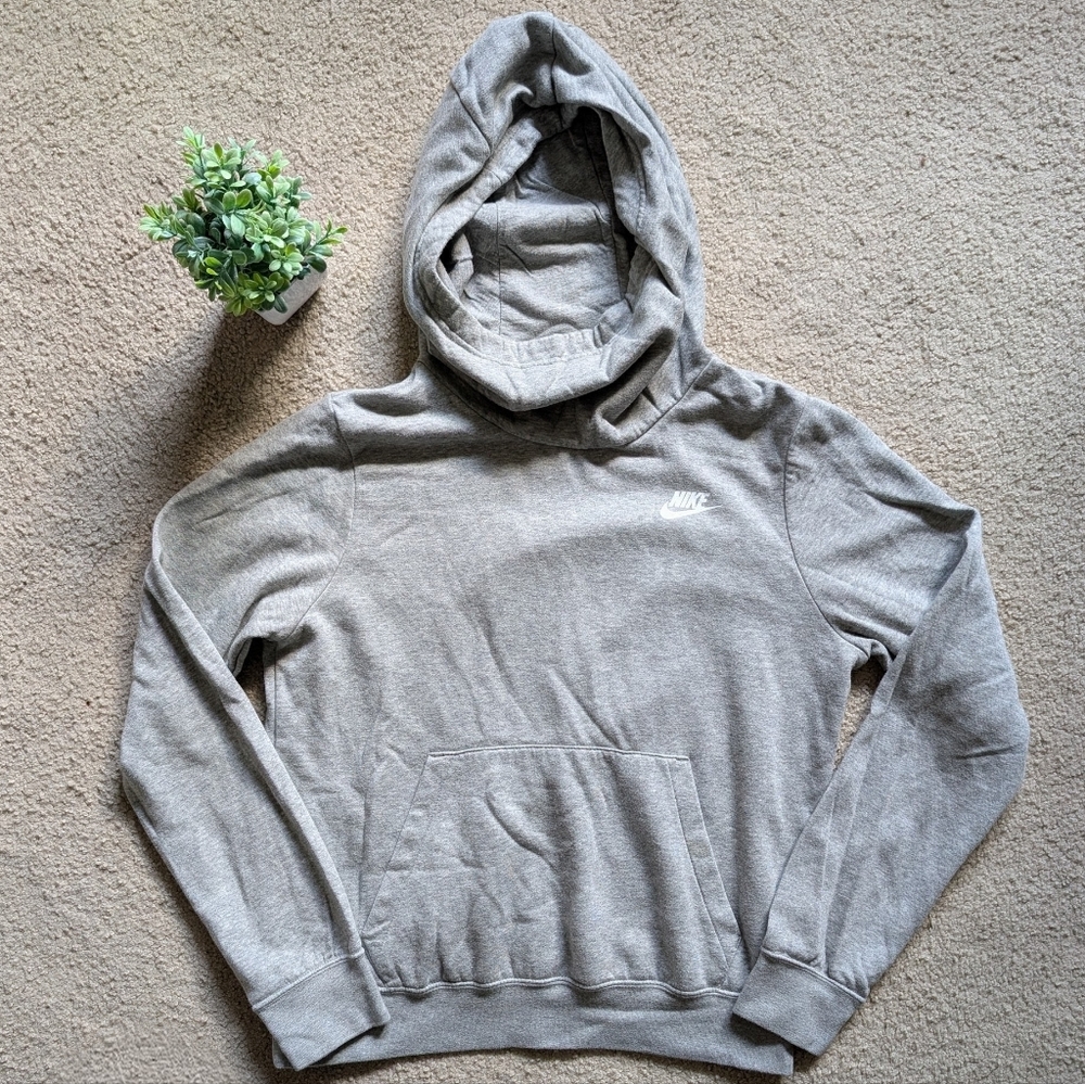 Nike Funnel Neck Fleece Pullover With Hoodie Women's Small